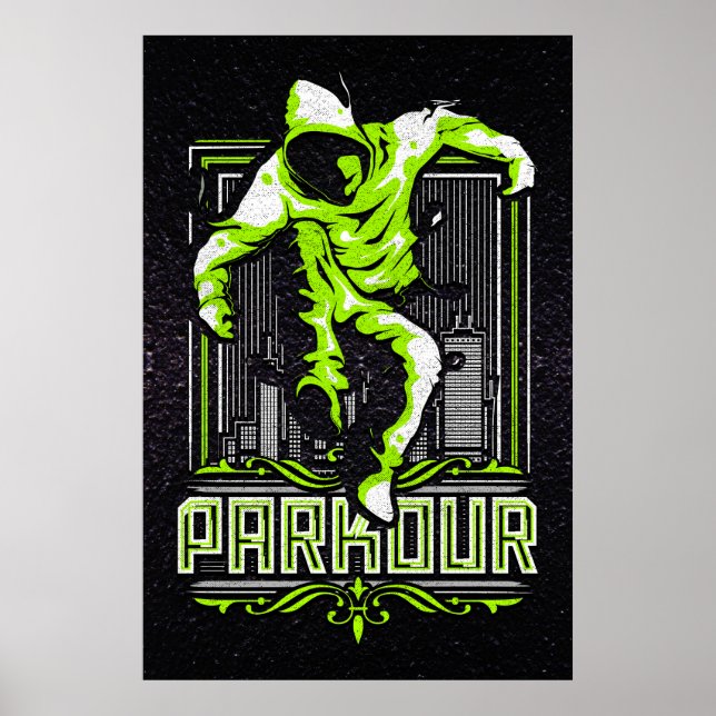 Parkour Poster - Parcour Poster - Parcours (Front)