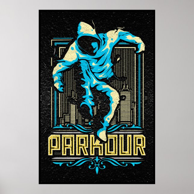 Parkour Poster - Parcour Poster - Parcours (Front)