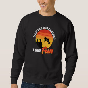 Parkour Running Quote Freerunning Sweatshirt