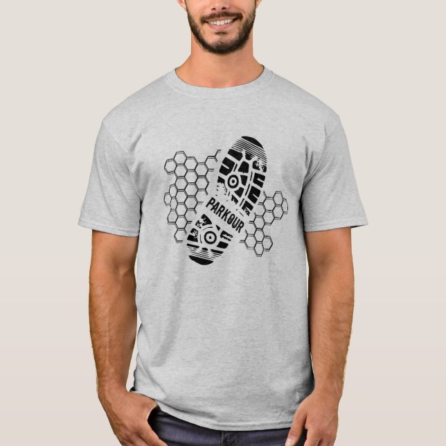 Parkour Training Boot Track T-Shirt (Front)