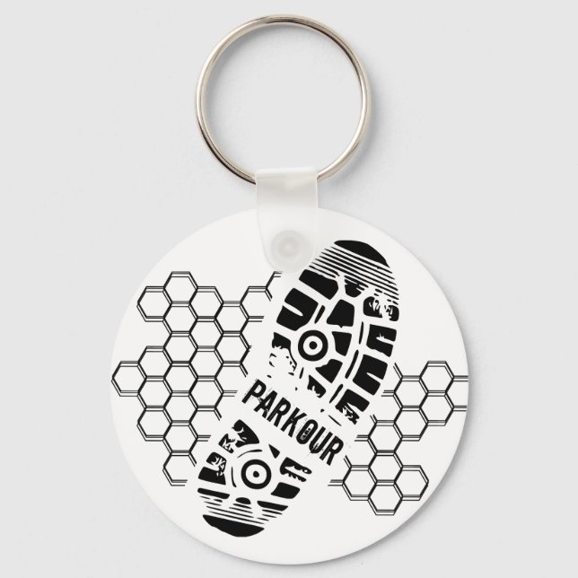 Parkour Training Keychain (Front)