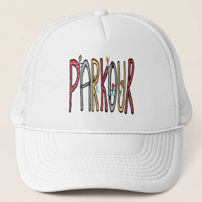 Parkour Trucker Hat (Front)