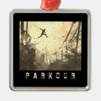 Parkour Urban Free Running Free Styling Art Sepia