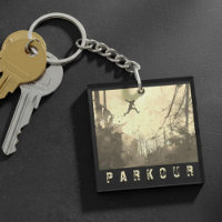 Parkour Urban Obstacle Course Modern Sepia