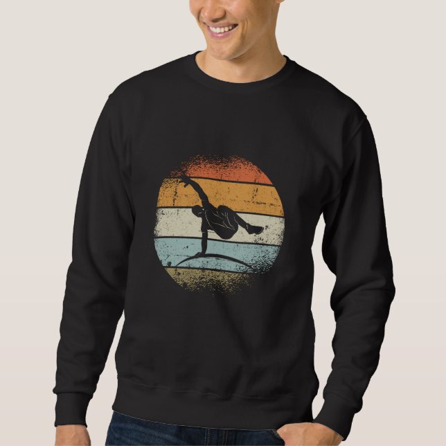 Parkour Vintage Retro Sweatshirt (Front)