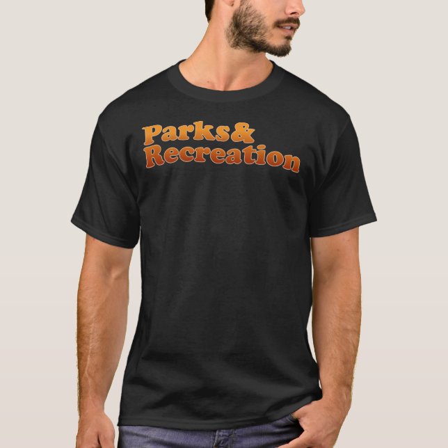 Parks and Rec Retro Logo Classic T-Shirt (Front)