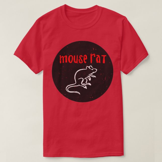 Parks And Recreation Mouse Rat Tapestry T-Shirt (Design Front)