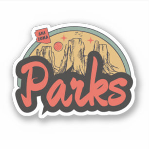 Parks, Arizona  Sticker