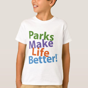 Parks Make Life Better! Official Logo T-Shirt