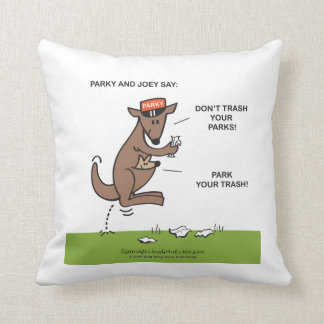 Parky & Joey pillow