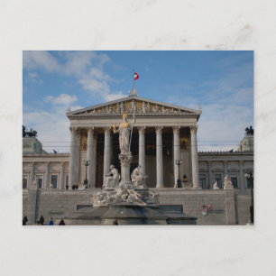 Parlament, Wien Österreich Postcard