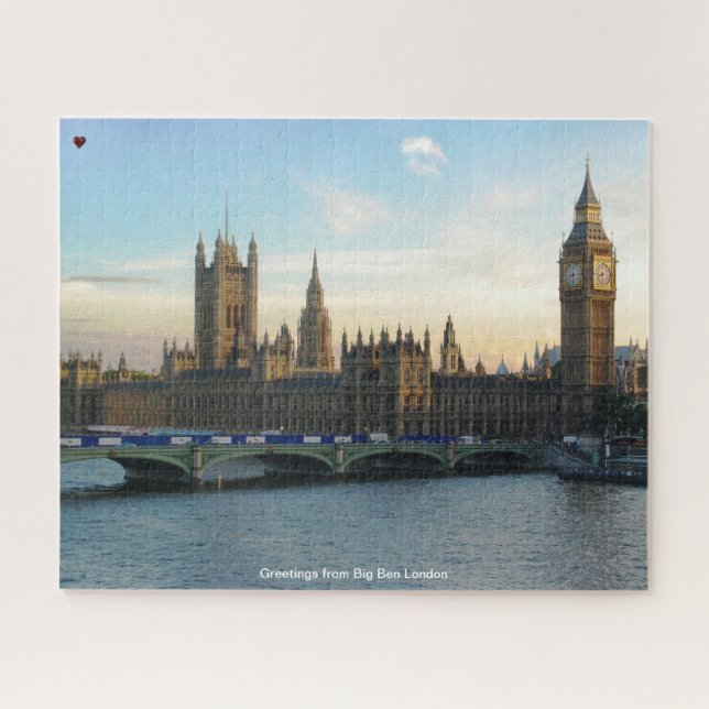 Parlement Bâtiments London Jigsaw Puzzle (Horizontal)