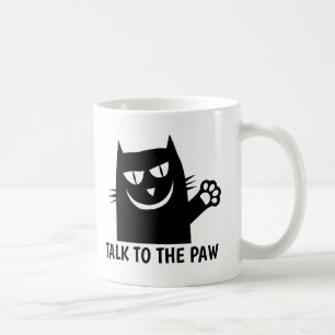 PARLEZ À LA PAW CAT Coffee Mugs