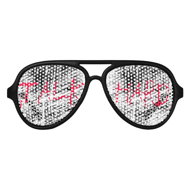 Parlez dur ! Montez les lunettes de soleil inspiré (Devant)