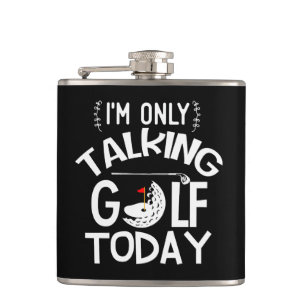 "Parlez Golf aujourd'hui seulement" Flacon cadeau