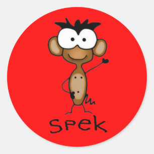 Parlez les Stickers Singe