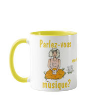 Parlez-vous musique ? mug
