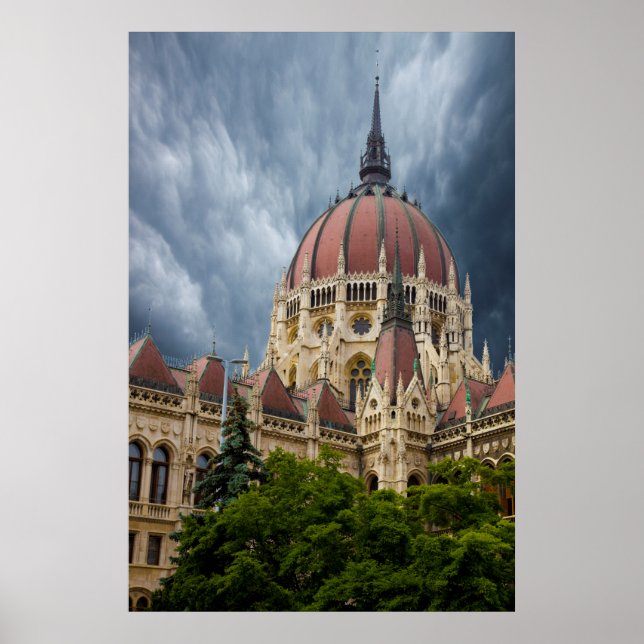 Parliament Building Composit Poster (Front)