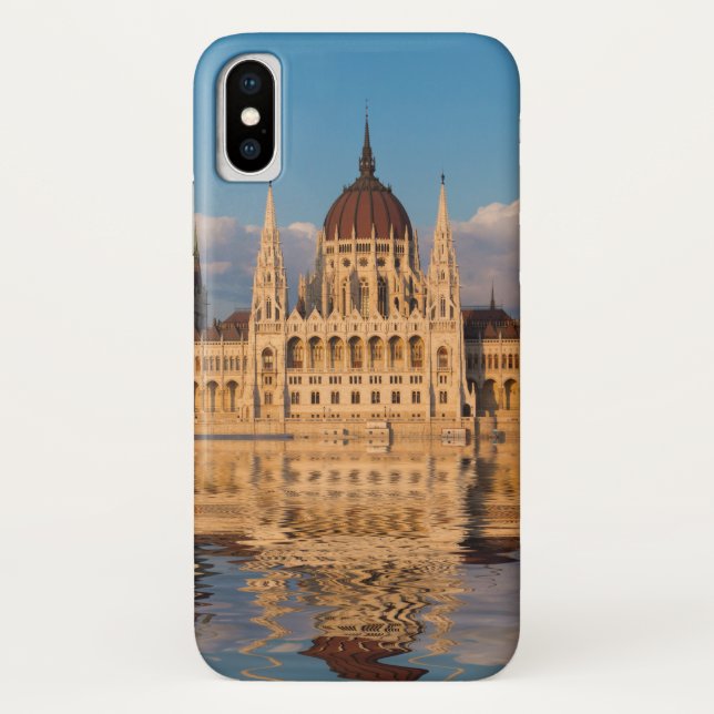 Parliament Building River Reflection Case-Mate iPhone Case (Back)