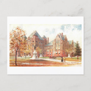 Parliament Building Toronto Canada Vintage Postcard