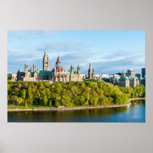 Parliament Hill in Ottawa Poster