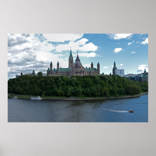Parliament Hill Ottawa Canada Poster (Front)