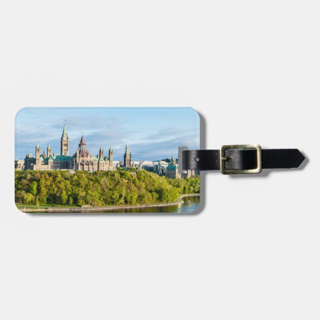 Parliament Hill - Ottawa Luggage Tag (Front Horizontal)