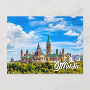 Parliament Hill, Ottawa, Ontario, Canada Postcard