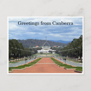 parliament house greetings postcard