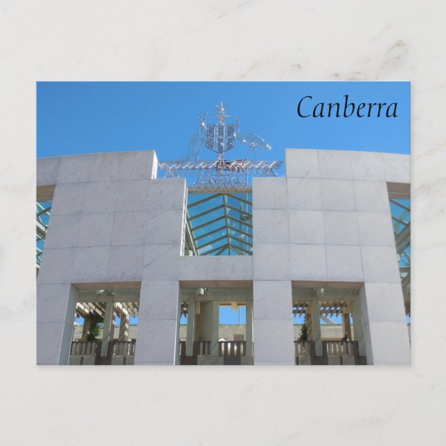 Parliament of Australia, Canberra. Postcard (Front)