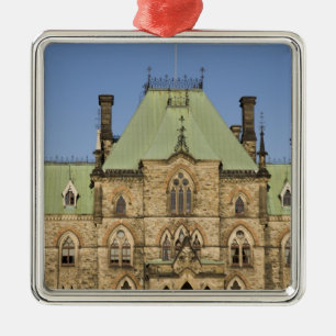 Parliment Building in Ottawa, Ontario, Canada 2 Metal Ornament