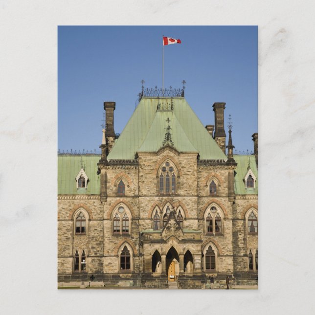 Parliment Building in Ottawa, Ontario, Canada 2 Postcard (Front)