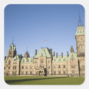 Parliment Building in Ottawa, Ontario, Canada Square Sticker