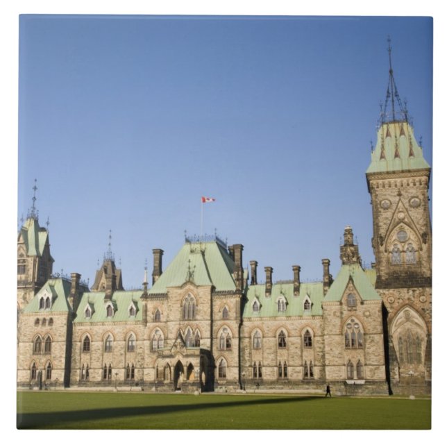 Parliment Building in Ottawa, Ontario, Canada Tile (Front)