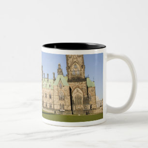 Parliment Building in Ottawa, Ontario, Canada Two-Tone Coffee Mug