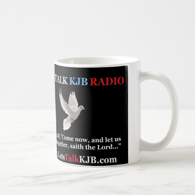 Parlons de KJB Radio Mug (Droite)