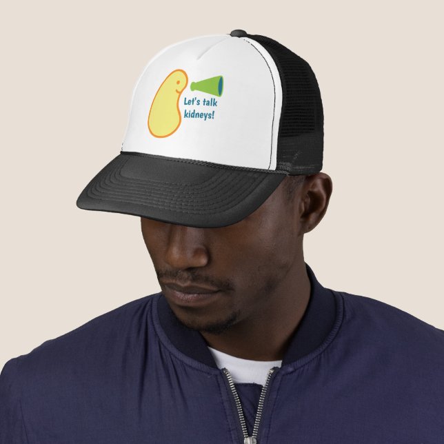 Parlons le casquette de camionneur de reins (En situation)