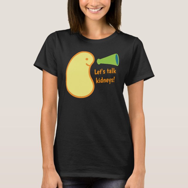 Parlons le T-shirt de reins (Devant)