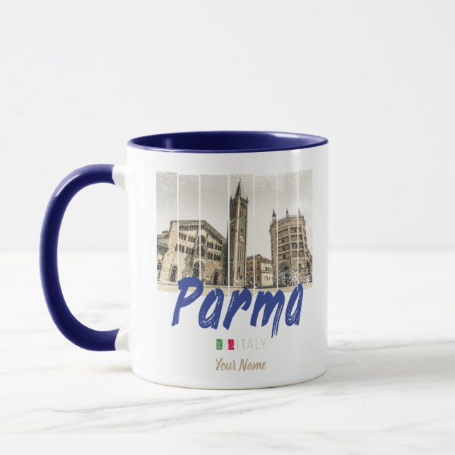 Parma Emilia-Romagna Italy Vintage Souvenir Mug (Left)