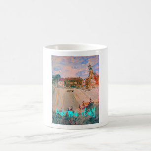 parma italy watercolour coffee mug