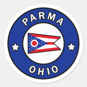 Parma Ohio Classic Round Sticker