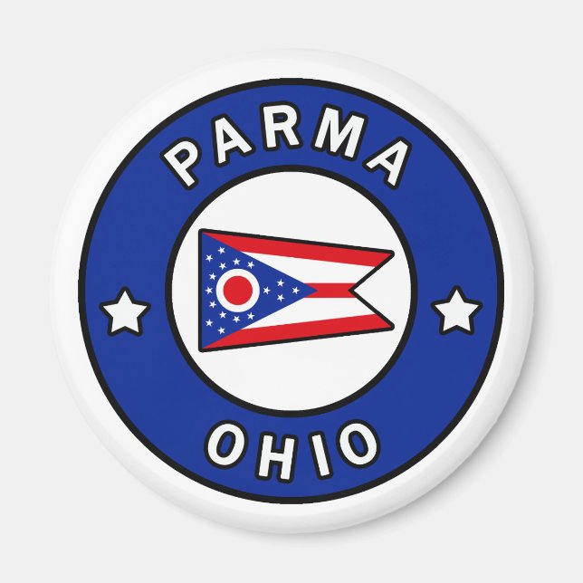 Parma Ohio Magnet (Front)