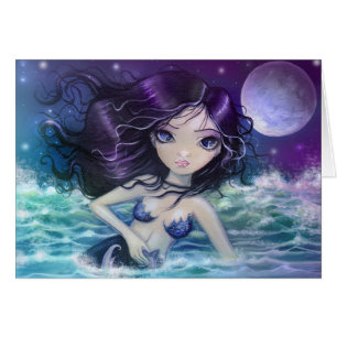 Parmi la carte de sirène de la mer douce