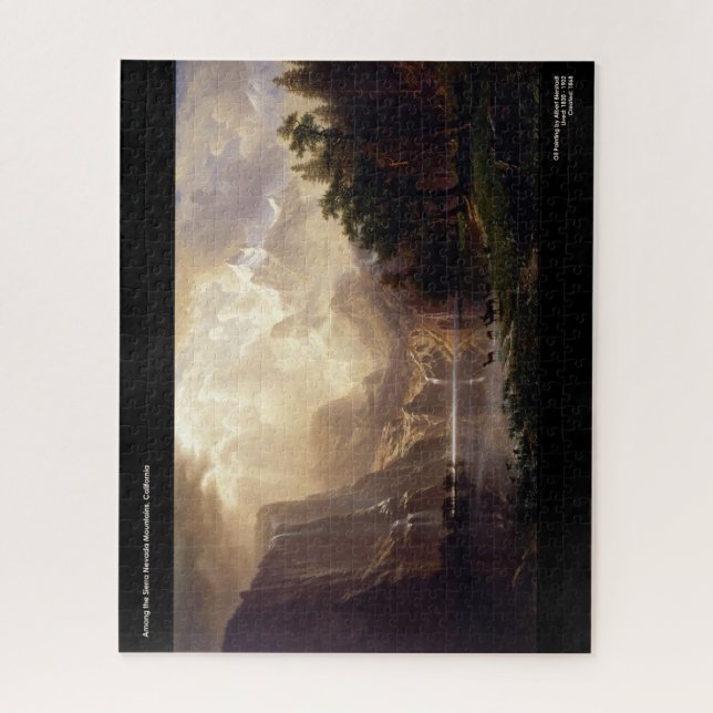 Parmi la Sierra Nevada, Californie Jigsaw Puzzle (Vertical)