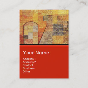 PARNASSUS / ABSTRACT,black Business Card