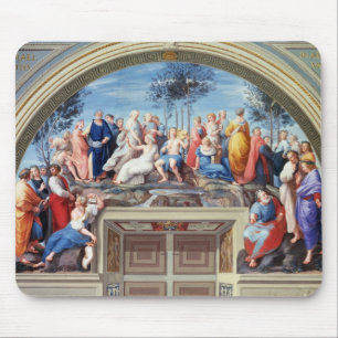 Parnassus and the Disputa, from the Stanza della S Mouse Pad