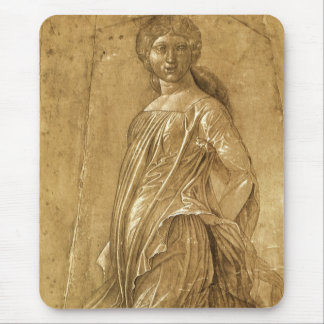 Parnassus, Dancing Muse by Andrea Mantegna Mouse Pad
