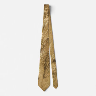 Parnassus, Dancing Muse by Andrea Mantegna Tie