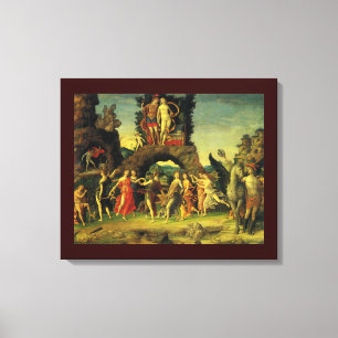 Parnassus, Mars and Venus by Andrea Mantegna Canvas Print