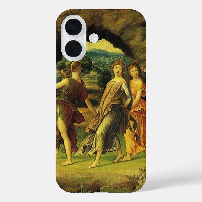 Parnassus, Mars and Venus by Andrea Mantegna Case-Mate iPhone Case (Back)